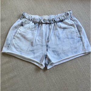 rag & bone Miramar Trompe L'oeil Cotton Shorts. Women’s Size M.